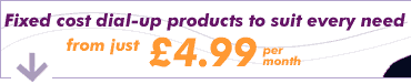 Residential Dial-up Products to suit every need - from just £4.99 per month