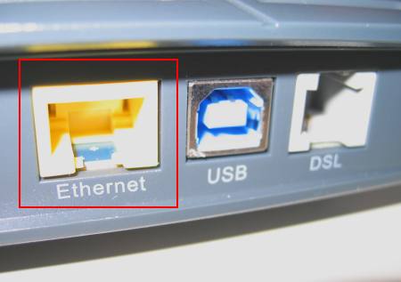 Ethernet port