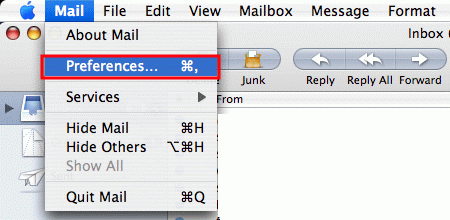 Mac Mail - Preferences