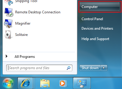 Windows - My Computer comparison